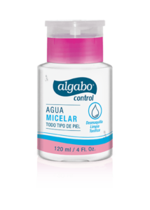 AGUA MICELAR ALGOBO CON DOSIFICADOR 120ML