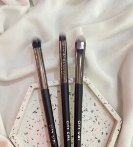 BROCHAS 3PCS APLICAR Y DIFUMINAR CITY GIRL