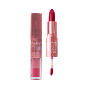 LABIAL MATTE LIPS DUO BARRA Y LIQUIDO FEELS RUBY ROSE
