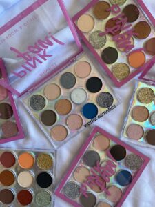 Paleta de sombras fan pink 21