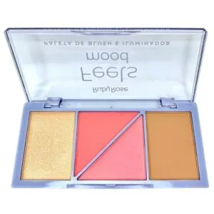 PALETA DE ROSTRO FEELS MOOD RUBOR E ILUMINADOR RUBY ROSE