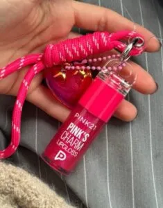 LIP GLOSS CHARM LOVE PINK 21