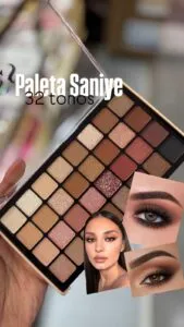 PALETA DE SOMBRAS FLAWLESS 32 TONOS SANIYE