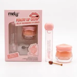 Kit De Tratamiento De Labios Peachy Lip Glow Mely Skincare