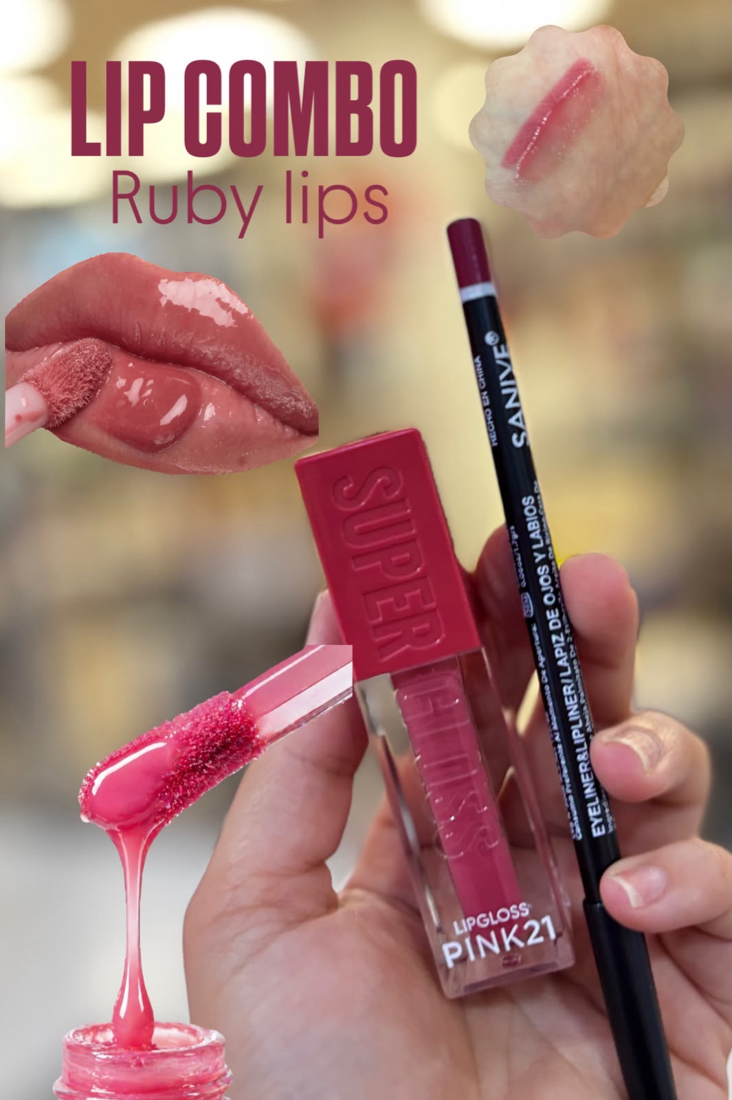 LIP COMBO RUBY LIPS