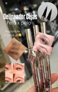 DELINEADOR CEJAS FIBRA PELO X PELO MELY