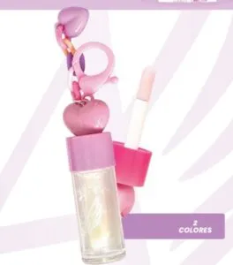 GLOSS CON DESTELLOS 4ANGELS LLAVERO CORAZON
