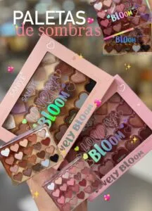 PALETA DE SOMBRAS LOVELY BLOOM SANIYE