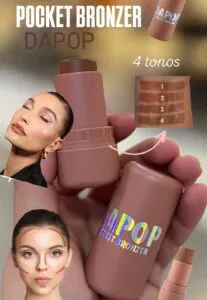 Pocket Bronzer Dapop - Bronzer Cremoso Acabado Natural
