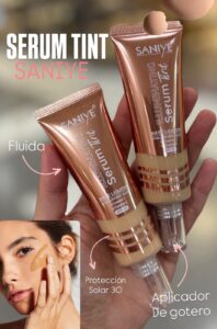 BASE ILUMINATING SERUM TINT SANIYE