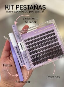 KIT PESTAÑAS NAEZ VOLUMEN LASH 50D 0.07D MIX