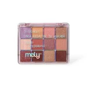 PALETA DE SOMBRAS STUDIO 12 COLORES MELY