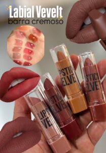 LABIAL LIPSTICK VELVET PINK 21